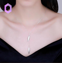 Charger l'image dans la galerie, Pendentif Feuilles en Argent Massif
