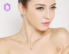 Charger l'image dans la galerie, Pendentif Trèfles en Argent massif
